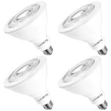 Shop Luxrite Par38 Led Flood Light Bulb 100w Equivalent Dimmable 1160 Lumens Energy Star Damp Rated E26 Base 4 Pack Overstock 28820322
