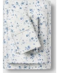 Prime video direct video distribution made easy. Savings On King 400 Thread Count Floral Print Cotton Performance Sheet Set White Blue Floral Threshold