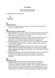 568+ plan templates in word. Dementia Gp Guidance By Dr A Burns
