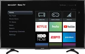Best Buy Sharp 50 Class Led 2160p Smart 4k Uhd Tv With Hdr Roku Tv Lc 50lbu591u Cool Things To Buy Uhd Tv Smart Tv
