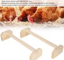Perche de Poulet 2Pcs pour Poules Fournitures de Formation Debout d'oiseaux  en Bois Perchoirs naturels pour Animaux de Compagnie : Amazon.fr: ...
