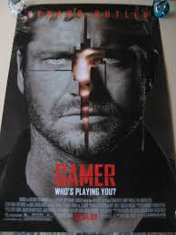 "Gamer" Who's Playing You? Movie Poster Gerard Butler, 27" x 40"