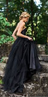 33 Beautiful Black Wedding Dresses That Will Strike Your Fancy Wedding Dresses Guide Halloween Wedding Dresses Fancy Wedding Dresses Gothic Wedding Dress