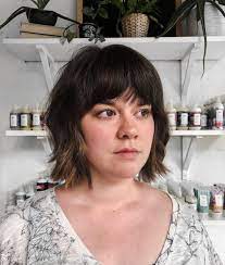 Short hairstyles with bangs for round faces. 28 Flattering Short Hairstyles For Round Face Shapes In 2021