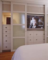 Entertainment center/wall unit for a bedroom this large wall unit spans an entire wall of the master bedroom. What To Do With Tv On Wall In Master Bedroom