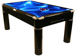 Discount pool and billiard supplies and equipment. Strikeworth Aurora British 6 Foot Pool Table With Led Lighting