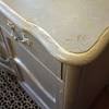 White and gold antique furniture. 1