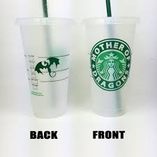 Mother Of Dragons Cup Game Of Thrones Cup Genuine Starbucks Cup Game Of Thrones Gift 16oz Plasti Game Of Thrones Gifts Starbucks Cups Mother Of Dragons