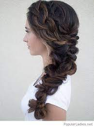 You can opt for a single braid or two braids with a pretty pattern in the middle. Awesome Side Braid For Wedding Side Braid Hairstyles Fall Wedding Hairstyles Hair Styles