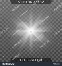 White Glowing Light Burst Explosion With Transparent Vector Illustration For Cool Effect Decoration With Ray Sparkles Brig Bright Stars Explosion Transparent