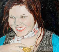 Alyssa Smiles Greeting Card