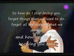 Whispers at morningour love is dawningheaven's glad you know i dogirl!bothi just can't stop loving youmichaelyou know i doand if i stop. Rene Froger How Do I Stop Loving You Youtube