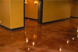 I Have This Shade Of Epoxy Floors In My Kitchen And Love It Flooring Unique Flooring Concrete Stained Floors