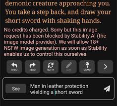 Any idea on time until enabling NSFW, so we don't get these (usually false)  blocks? : r/AIDungeon