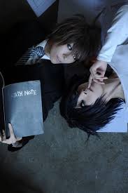Light And L L Death Note Cosplay Cosplay Genial Cosplay Anime Nota De Muerte