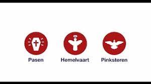 Christenen vieren deze dag vanuit hun geloof dat jezus uit de dood is opgestaan, op de derde dag na zijn kruisiging. Pasen Hemelvaart Pinksteren De Oorsprong Van Deze Feestdagen In Een Minuut Youtube