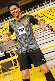Puma borussia dortmund bvb xl black sewn away 2017/18 jersey kit nwt german. Puma Drop Borussia Dortmund 21 22 Away Shirt Soccerbible