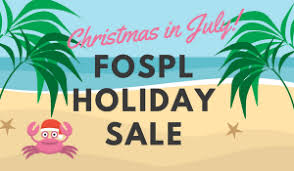 Emily frushour christmas trees out of colorful strips of paper? Fospl Christmas In July Sale Sewickley Public Library