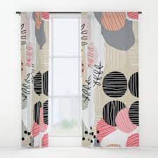 Buy Organic Mid Modern Nature 2 4 Window Curtains By Dominique Vari Words Worldwide Shipping Available At Society6 Com Homede Mid Modern Curtains Home Decor
