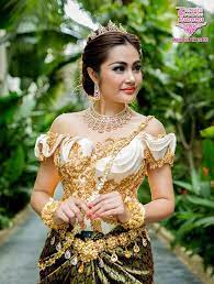 Khmer Wedding Costume Asian Wedding Dress Beautiful Long Dresses Traditional Wedding Dresses