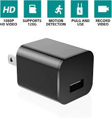 Mini camera disguised as a USB wall charger