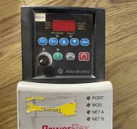 Allen Bradley 22B-D2P3N104 AC Drive with 22- COMM-E EtherNet/IP  communication