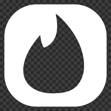 White Square Tinder App Logo Symbol App Logo Tinder App Symbols