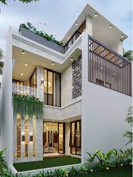 Dari peristilahan katanya, sebenarnya kedua istilah tersebut memiliki arti kurang lebih sama, yaitu kekinian. Mr Donny Modern House 3 Floors Design Jakarta Timur Modern House Facades House Design Photos Facade House