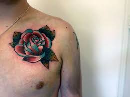 The 10 most popular chest tattoo designs and motifs include lion chest tattoos, eagle chest tattoos, rose chest tattoos and more… Rose Tattoo Design Chest Rose Tattoo For Chest