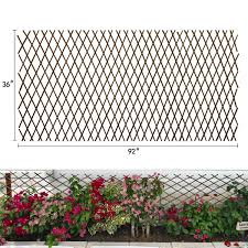 We show you how to measure and install lattice for a fence.fo. Expandable Garden Trellis Plant Support Willow Lattice Fence Panel For Climbing Plants Vine Ivy Rose Cucumbers Clematis 36x92 Inch Amazon Com Au Garden