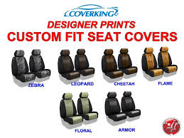 Coverking Designer Print Custom Fit Front Seat Covers For Ford Escape Custom Fit Print Design Custom Fit Seat Covers