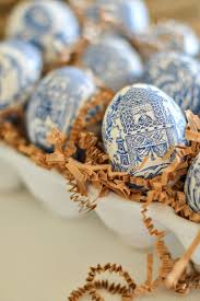 Cute bunny and egg designs to choose from! Make Chinoiserie Easter Eggs Diy Stonegable