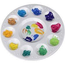 They hold the pans securely. 1 Pcs Paint Palette Tray Plastic For Kids And Adults To Create Diy Craft Professional Art Painting Walmart Com Walmart Com
