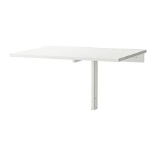 Le bureau mural rabattable esme blanc propose un style rétro tout en. Norberg Fixation Murale A Fixation Murale Blanc 301 805 04 Critiques Prix Ou Acheter