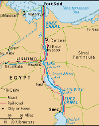 The Opening Of The Suez Canal