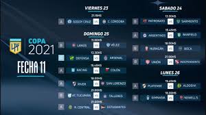 Información, novedades y última hora sobre superliga argentina. Copa De La Liga Horarios Partidos Y Fixture De La Fecha 11 As Argentina