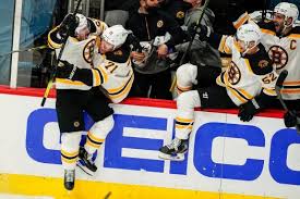 The play happened in the second period as david pastrnak made an underrated pass in the neutral zone and. Marchand Nets Winner In Ot As Bruins Tie Series Lowell Sun