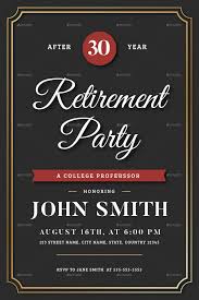 Free retirement announcement template retirement party flyer templates model. Retirement Invitation Flyer Templates By Vynetta Graphicriver
