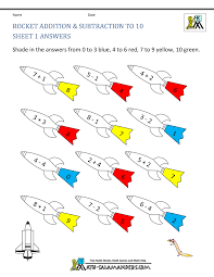 These printables will be a fun no prep resource for your math centers Addition Subtraction To 10 Coloring Sheets For Kindergarten