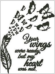 Just when the caterpillar thought her life was over, she began to fly. Your Wings Were Ready Tattoo With Butterfly Tattoo Design
