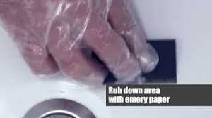 Fix chips in your sink, bath or appliances easily with our kitchen & bathroom repair kit. Bathtub Repair How To Use Our Kit Anglo Adhesives Bathtub Repair