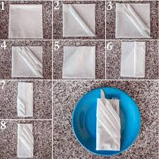 Paper napkins are so passé. 45 Servite Ideas Paper Napkin Folding Napkin Folding Folded Paper Towels