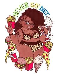 Animation Plus Size Art Body Positivity Art Curvy Art