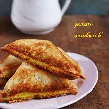 Potato Sandwich Recipe Aloo Sandwich With Bread Slices Oil Potato Large Potato Green Peas Sandwich Recipes Indian Potato Sandwich Sandwich Maker Recipes