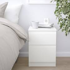 Kullen White Chest Of 2 Drawers 35x49 Cm Ikea En 2020 Table De Chevet Ikea Table De Chevet Table De Chevet Design