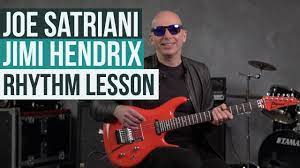 Joe Satriani Lesson How To Play Rhythm Guitar Like Jimi Hendrix Joe Satriani Guitar Playing Guitar