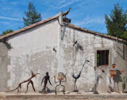 Joel Barthes Cuidador I Escultor Del Canal Ecluse De L Aiguille Sculpture