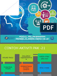 Pembelajaran abad 21 merupakan isu pendidikan paling trending di malaysia untuk tahun 2015 hingga tahun 2016 ini. Aktiviti Pak21 Kantan Permai