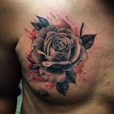 101 Best Chest Tattoos For Men Cool Ideas Designs 2021 Guide Rose Tattoos For Men Rose Chest Tattoo Black Rose Tattoo For Men