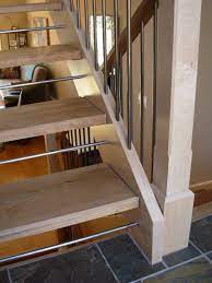 Stair Safety For Open Riser Stairs Open Staircase Floating Stairs Stair Renovation